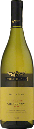 Wino Wolf Blass Yellow Label Chardonnay - Białe, Wytrawne