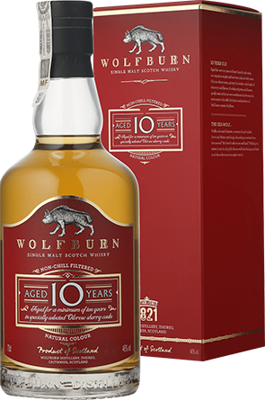 Alkohole mocne Wolfburn 10YO Oloroso Sherry Single Malt Whisky 46% - Nie dotyczy, Nie dotyczy