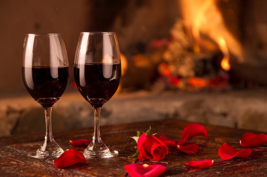 Miłość do wina i wino dla miłości.