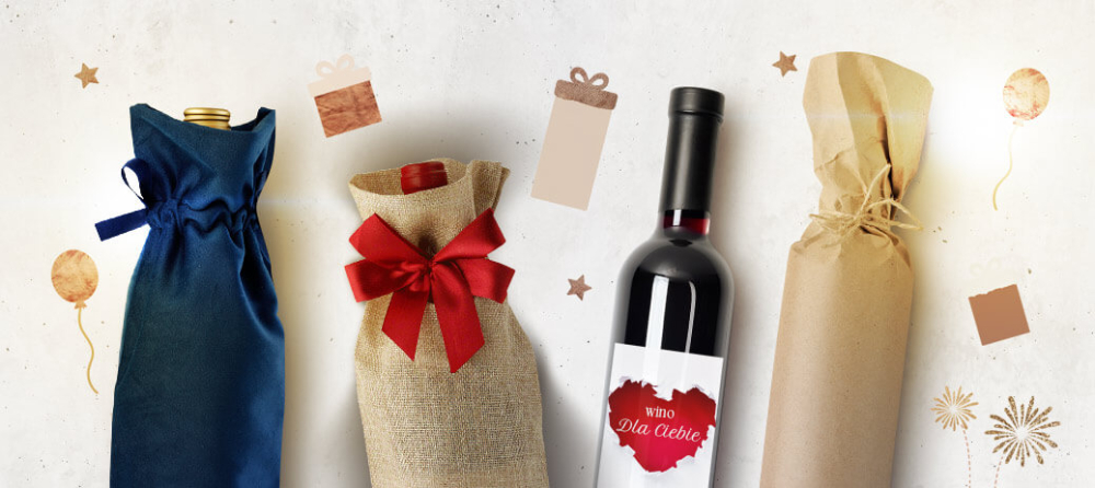 Jak ozdobić butelkę wina na prezent?