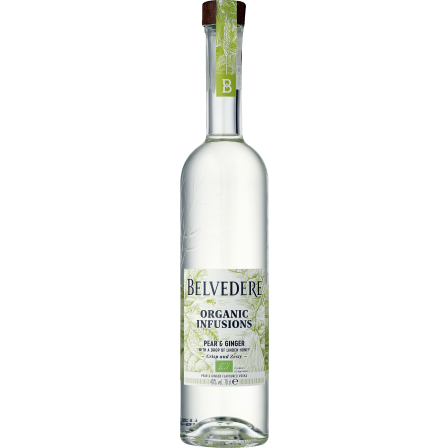 Alkohole mocne Belvedere Organic Infusions Pear & Ginger