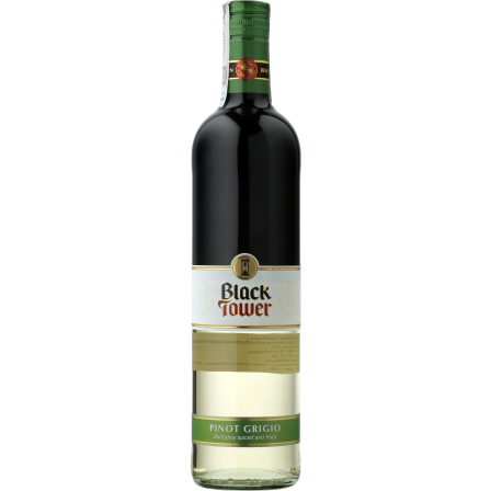 Wino Black Tower Pinot Grigio - Białe, Półwytrawne