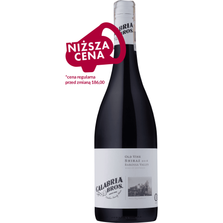 Wino Calabria Bros Old Vine Shiraz Barossa Valley - Czerwone, Wytrawne