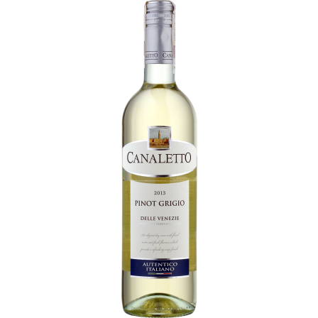 Wino Canaletto Pinot Grigio delle Venezie I.G.T. - Białe, Wytrawne