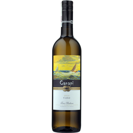 Wino Canapi Fiano - Białe, Wytrawne