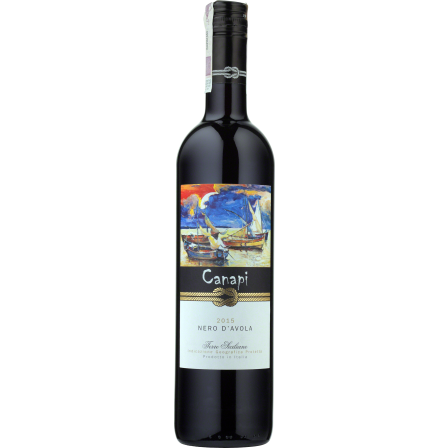 Wino Canapi Nero d'Avola - Czerwone, Wytrawne