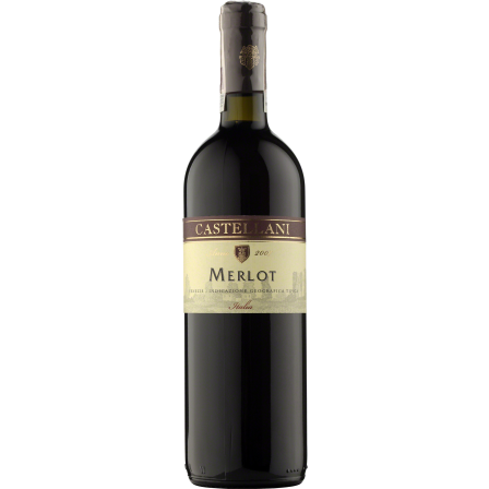 Wino Castellani Merlot Venezie I.G.T. - Czerwone, Wytrawne