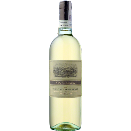 Wino Castellani Via Romana Frascati Superiore D.O.C. - Białe, Wytrawne