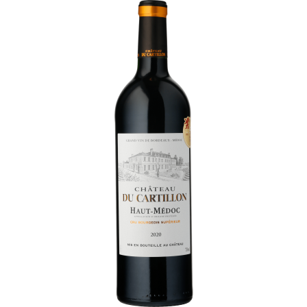 Wino Chateau Cartillo AOC Haut-Medoc  - czerwone, wytrawne