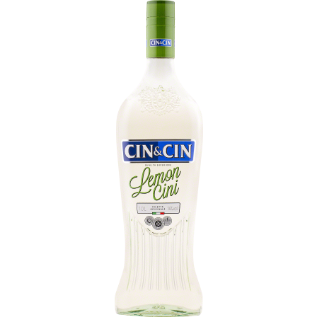 Wino Cin Cin LemonCini Wermut 1L - Białe, Słodkie