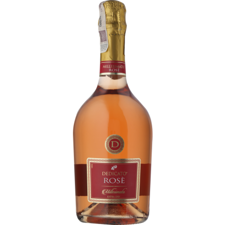 Wino Dedicato Millesimato Vino Spumante Rose Extra Dry - Różowe, Wytrawne