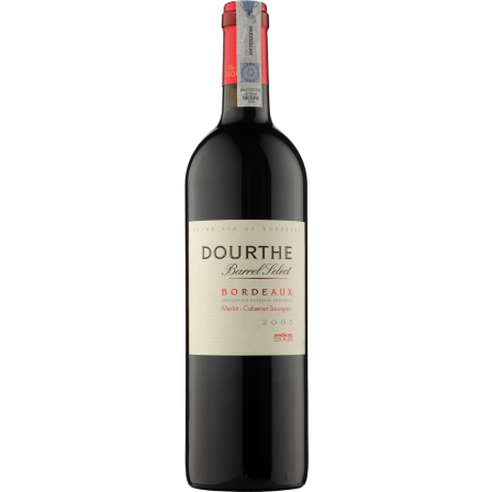 Wino Dourthe Barrel Select Bordeaux A.O.C. 2004 - Czerwone, Wytrawne