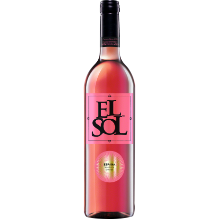 Wino El Sol Espana Rose - Różowe, Półsłodkie