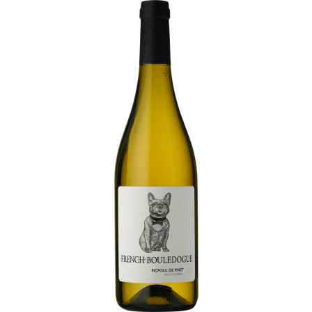 Wino French Bouledogue Picpoul De Pinet - Białe, Wytrawne