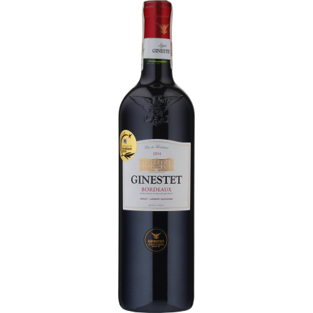 Wino Ginestet Bordeaux Rouge - Czerwone, Wytrawne