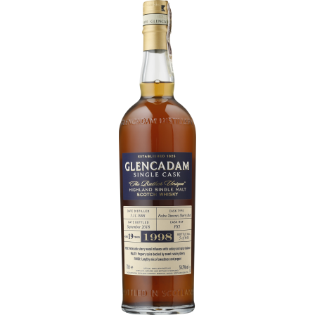 Whisky Glencadam Single Cask 19 YO Highland Single Malt Scotch Whisky - Inne, Inne
