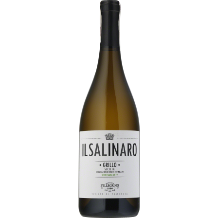 Wino Il Salinaro Grillo Terre Siciliane IGP Pellegrino - Białe, Wytrawne