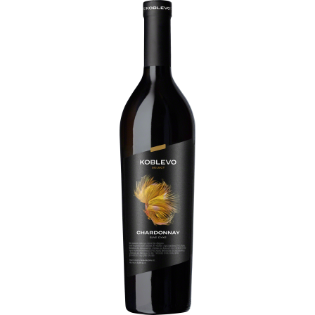 Wino Koblevo Select Chardonnay - Białe, Wytrawne