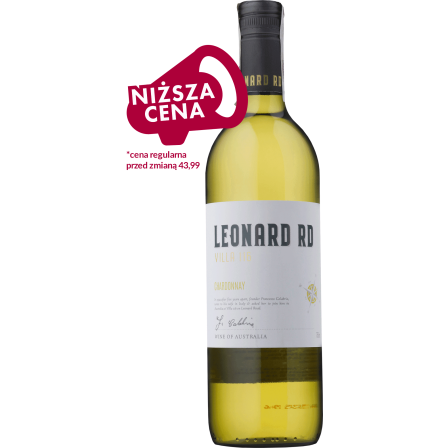 Wino Leonard Road Chardonnay - Białe, Wytrawne