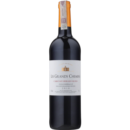 Wino Les Grands Chemins Carignan - Czerwone, Półwytrawne