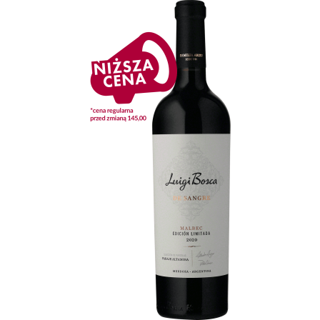 Wino Luigi Bosca De Sangre Malbec Edicion Limitada - Czerwone, Wytrawne