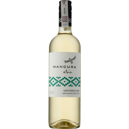 Wino Mancura Etnia Sauvignon Blanc Central Valley - Białe, Wytrawne