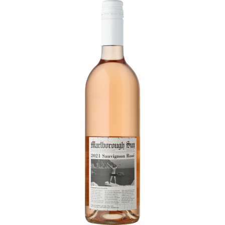 Wino Marlborough Sun Sauvignon Rose Marlborough - Różowe, Wytrawne