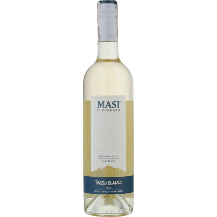 Wino Masi Tupungato Passo Blanco Argentina - Białe, Wytrawne