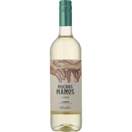 Wino Muchas Manos Airen DO La Mancha - białe, wytrawne