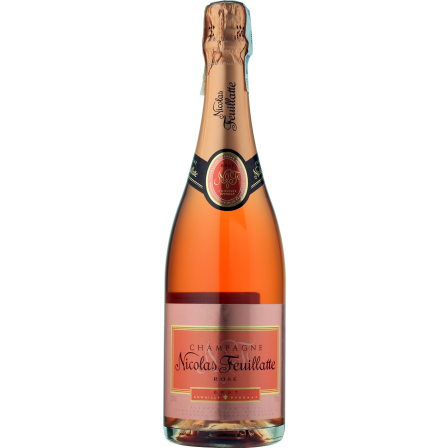 Szampan Nicolas Feuillatte Rose Champagne A.O.C. - Różowe, Wytrawne