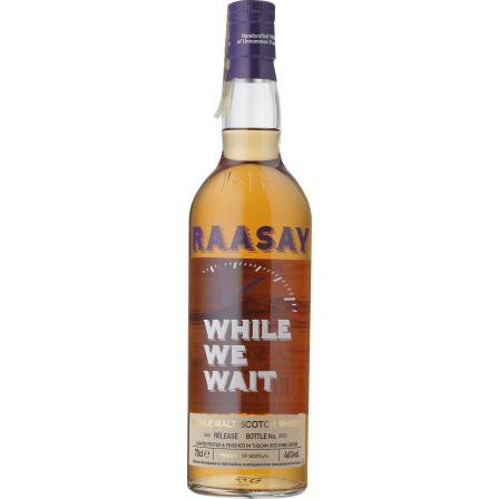 Whisky Raasay While We Wait Single Malt Scotch Whisky - Inne, Wytrawne
