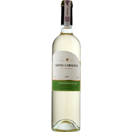 Wino Santa Carolina Sauvignon Blanc Valle del Rapel D.O. - Białe, Wytrawne