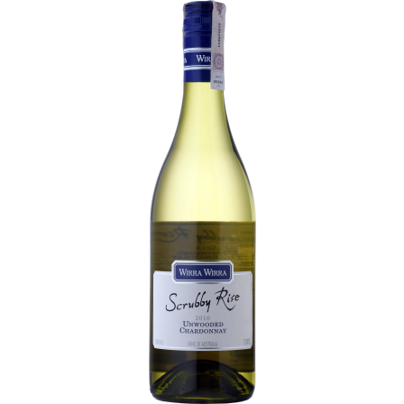 Wino Scrubby Rise Unwooded Chardonnay - Białe, Wytrawne