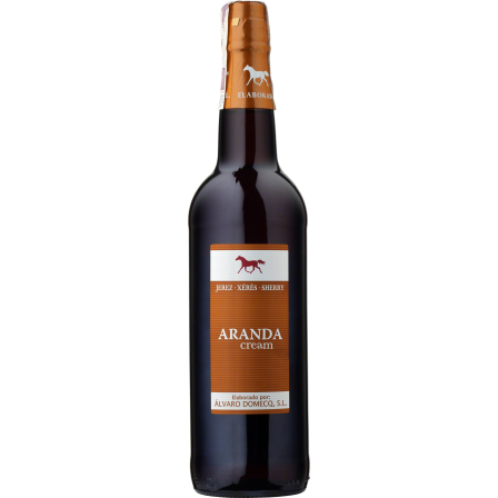 Wino Sherry ?lvaro Domecq Cream Aranda Jerez - Białe, Półsłodkie
