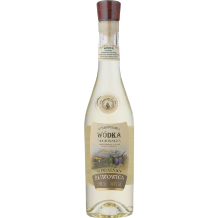 Wódka smakowa Staropolska Wódka Regionalna Śliwowica - Białe, Wytrawne