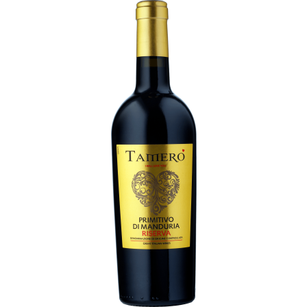 Wino Tamero Primitivo Di Manduria Riserva - czerwone, wytrawne