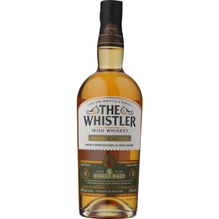 Whisky The Whistler Irish Whiskey 5 YO Single Malt Double Wood - Inne, Wytrawne