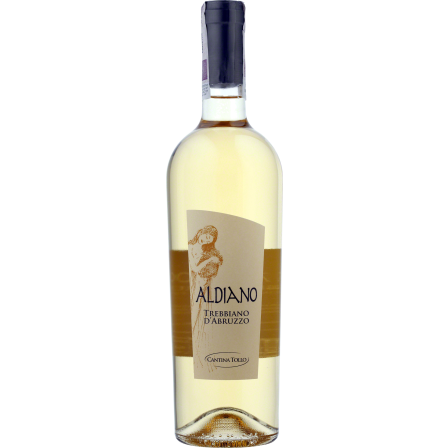 Wino Tollo Aldiano Trebbiano d'Abruzzo D.O.C. - Białe, Wytrawne