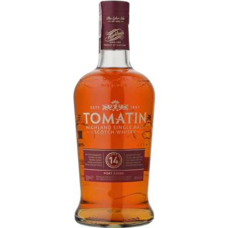 Alkohole mocne Tomatin 14YO Single Malt Scotch Whisky - Inne, Wytrawne