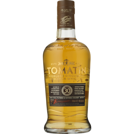Whisky Tomatin 30 YO Highland Single Malt Scotch Whisky - Inne, Inne