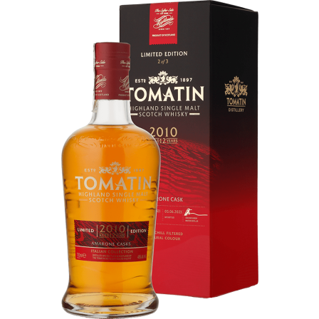 Whisky Tomatin Italian Collection Amarone Cask