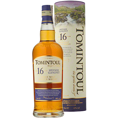 Whisky Tomintoul 16YO Single Malt - Inne, Wytrawne