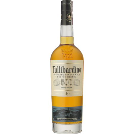 Whisky Tullibardine Single Malt Scotch Whisky 500 Sherry Cask Finish 43% - Inne, Wytrawne