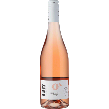 Wino UBY 0 Zero Alcohol Rose - Różowe, Półsłodkie