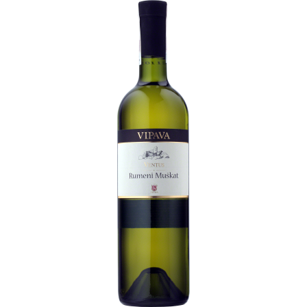 Wino Vipava Rumeni Muscat - Białe, Półwytrawne
