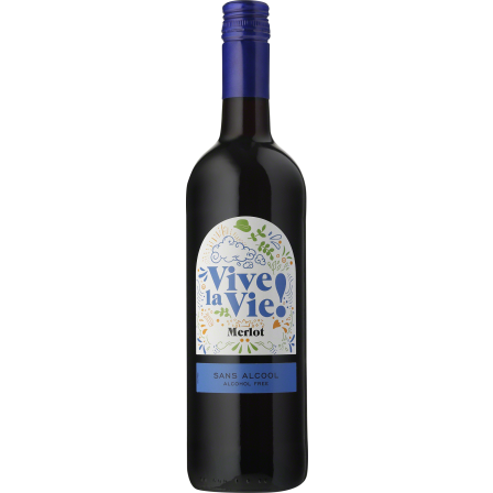 Wino Vive Le Vie Merlot Alcohol Free - Czerwone, Słodkie