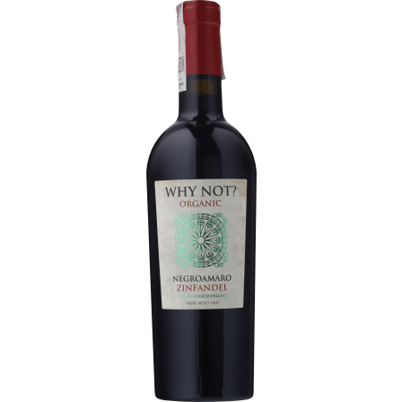 Wino Why Not? Negroamaro Primitivo (Zinfandel) Puglia - Czerwone, Półwytrawne