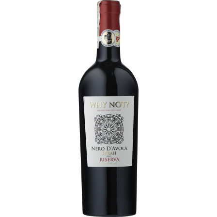 Wino Why Not? Nero D'Avola - Syrah - Czerwone, Półwytrawne