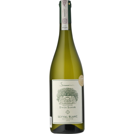 Wino Winnica Dwór Sanna Seyval Blanc - Białe, Wytrawne