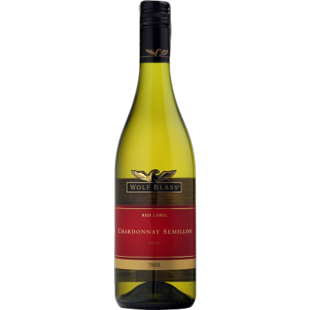 Wino Wolf Blass Red Label Chardonnay Semillon - Białe, Wytrawne